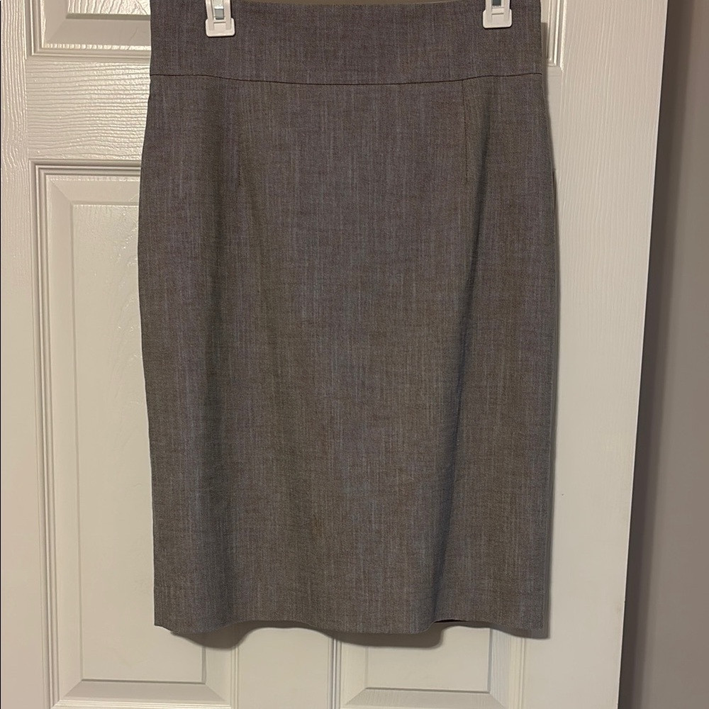 ANTONIO MELANI Gray Knee-Length Pencil Skirt Suit